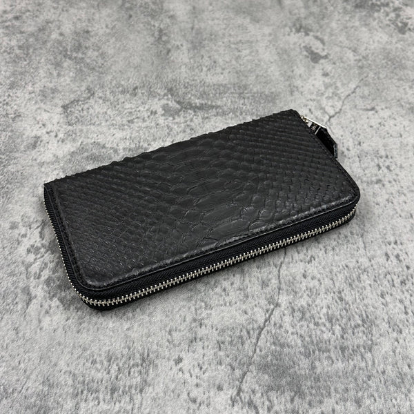 パイソン 長財布 8198 - BLACK/ブラック