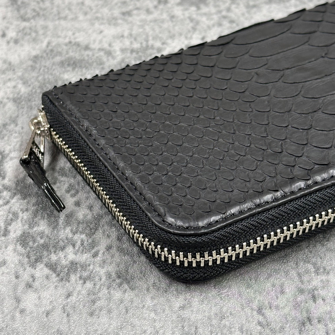 パイソン 長財布 8198 - BLACK/ブラック – Le'sac