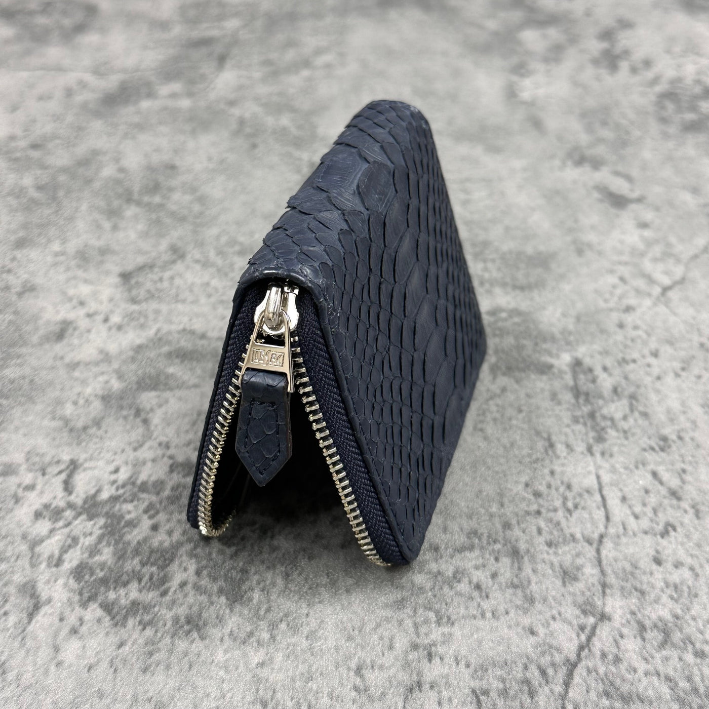 パイソン ミニ財布(ミドルウォレット) 8199 - NAVY/ネイビー – Le'sac