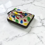 パイソンの二つ折り財布