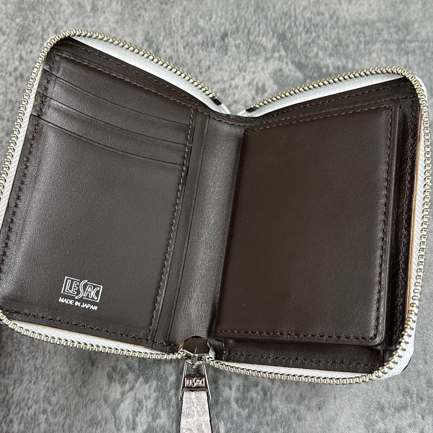 クロコダイル ミドルウォレット クロコダイル ミドルウォレット 8200 - NATURAL/ナチュラル – Le'sac