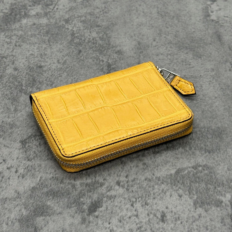 クロコダイルの二つ折り財布