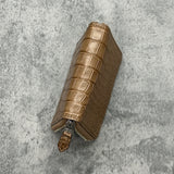 クロコダイルの二つ折り財布