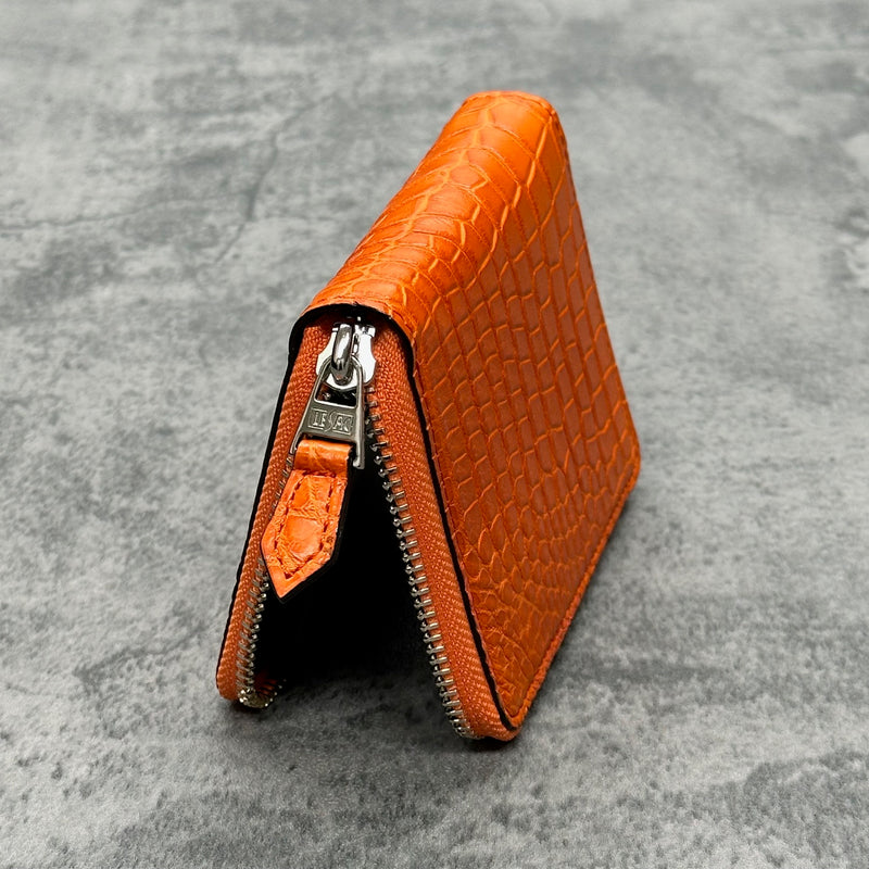 クロコダイルの二つ折り財布