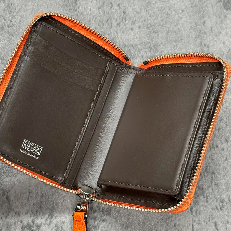 クロコダイルの二つ折り財布