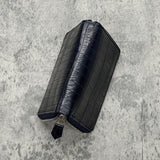 クロコダイルの二つ折り財布