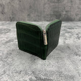 クロコダイル 二つ折り財布 8202 - BRILLIANT GREEN/ブリリアントグリーン