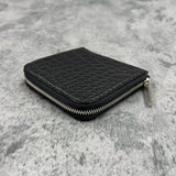 クロコダイル 二つ折り財布 8202 - BLACK/ブラック