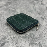 クロコダイル 二つ折り財布 8202 - DARK GREEN/ダークグリーン