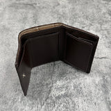 クロコダイル 三つ折り財布 8207 - GREIGE/グレージュ
