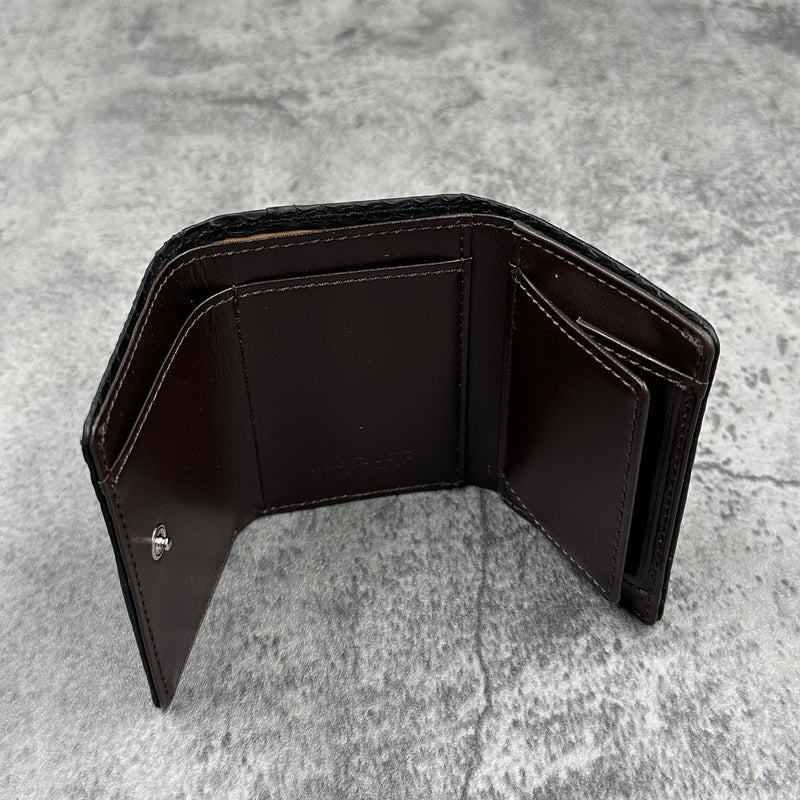 パイソン 三つ折り財布 8208 - BLACK/ブラック