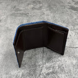 パイソン 三つ折り財布 8208 - BLUE/ブルー