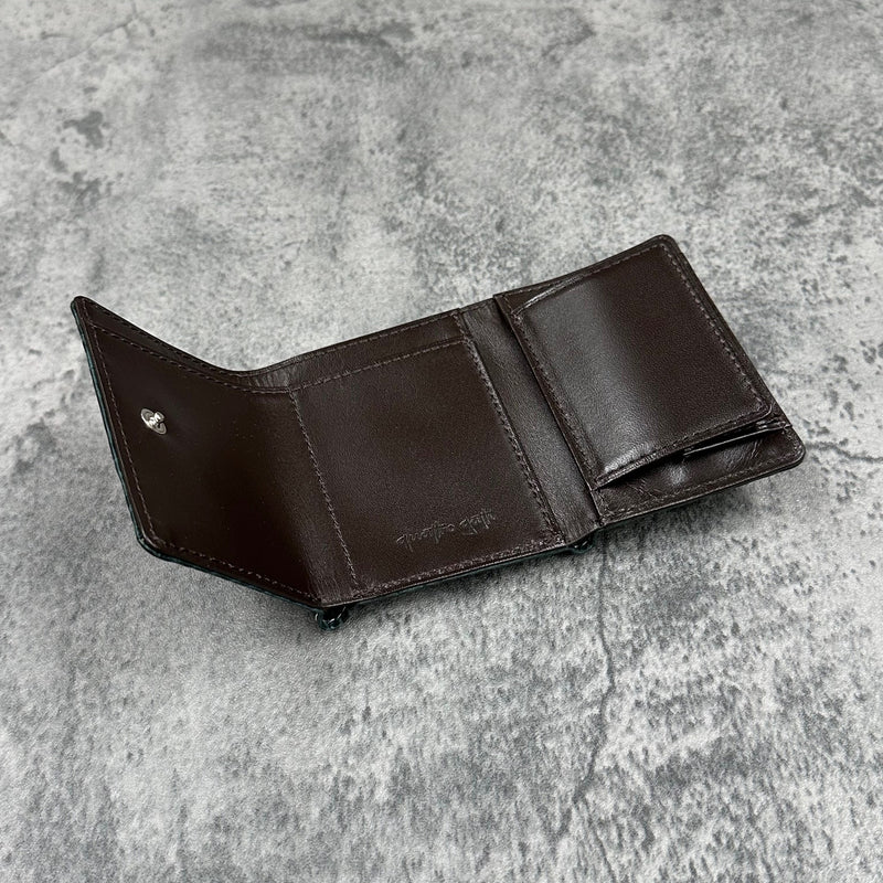 パイソン 三つ折り財布 8208 - GREEN/グリーン