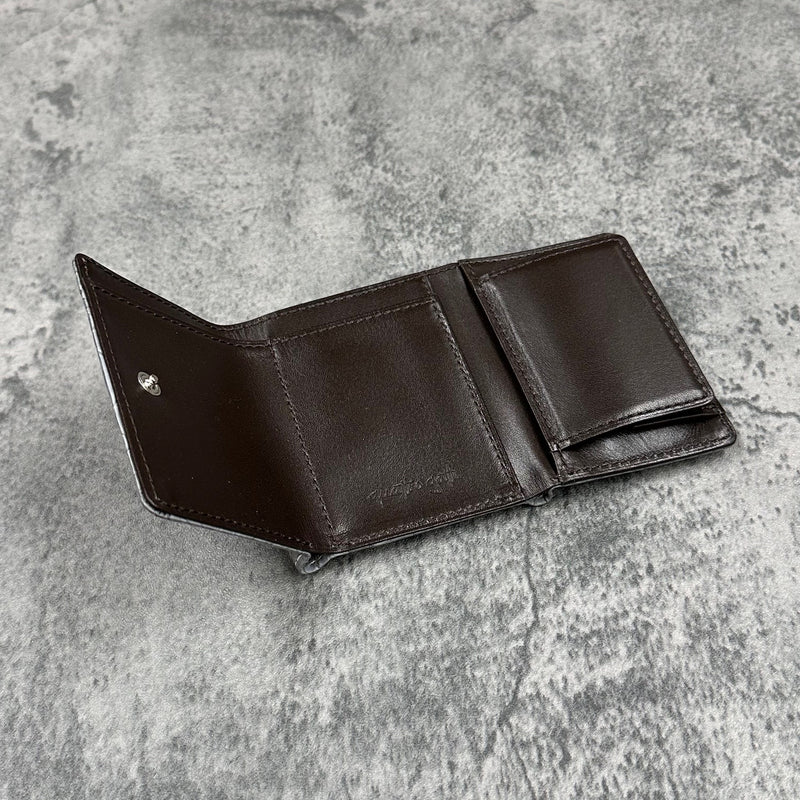 パイソン 三つ折り財布 8208 - GREY/グレー