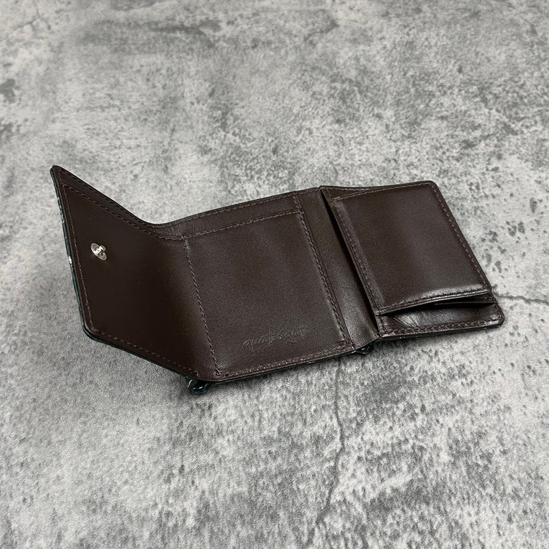 パイソン 三つ折り財布 8208SPC - LEAF GREEN/リーフグリーン