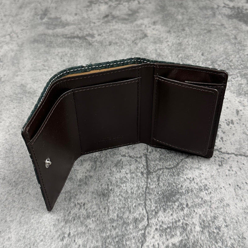 パイソン 三つ折り財布 8208SPC - LEAF GREEN/リーフグリーン