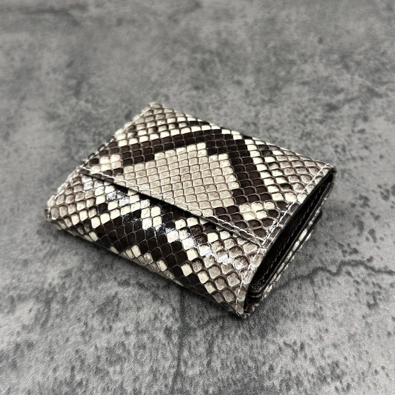 パイソン 三つ折り財布 8208 - NATURAL/ナチュラル