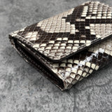 パイソン 三つ折り財布 8208 - NATURAL/ナチュラル