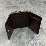 パイソン 三つ折り財布 8208 - NATURAL/ナチュラル