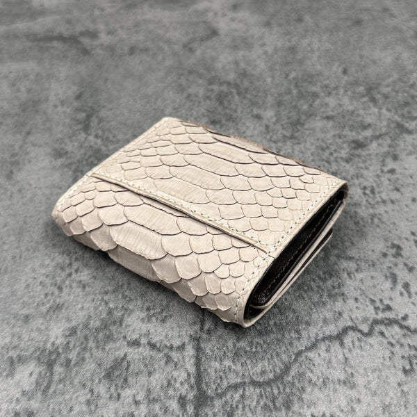 パイソン 三つ折り財布 8208 - TAUPE/トープ