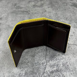 パイソン 三つ折り財布 8208 - YELLOW/イエロー
