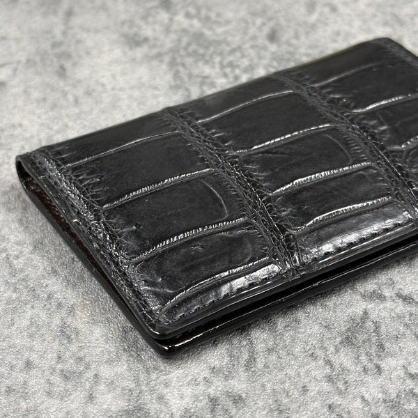 クロコダイル カード入れ 8209 - BLACK/ブラック