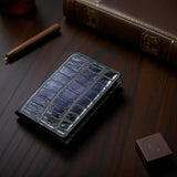 手染めのカード入れ