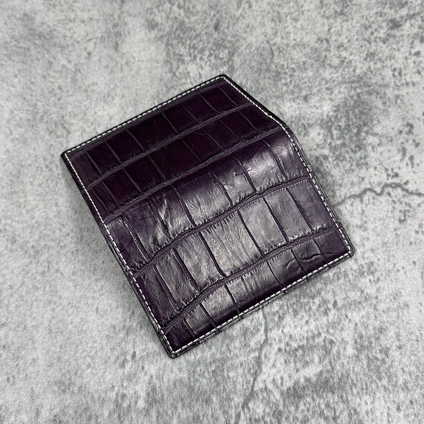 クロコダイル カード入れ(名刺入れ) 8209 - PURPLE/パープル – Le'sac