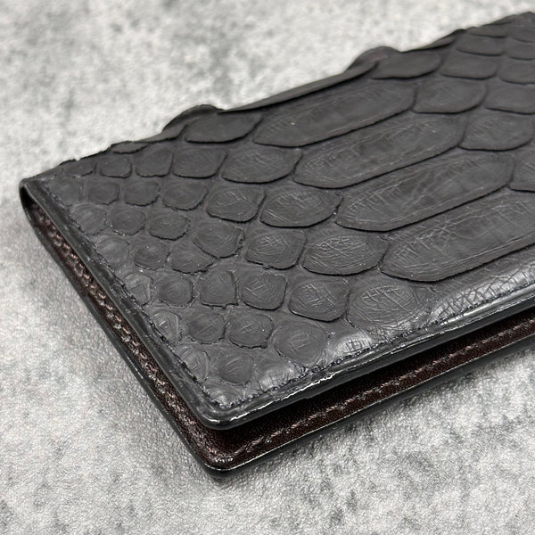 パイソン カード入れ 8210- BLACK/ブラック