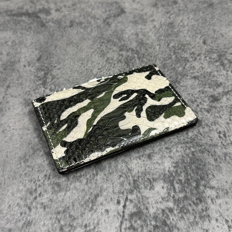 パイソン カード入れ 8210 - CAMO GREEN/カモグリーン