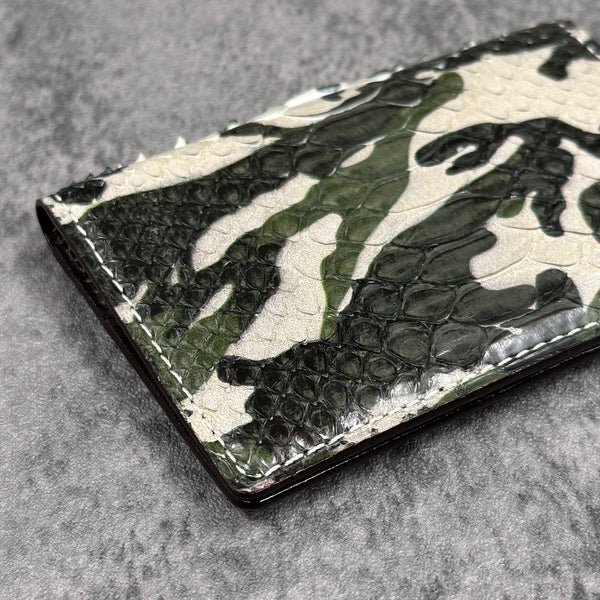 パイソン カード入れ 8210 - CAMO GREEN/カモグリーン