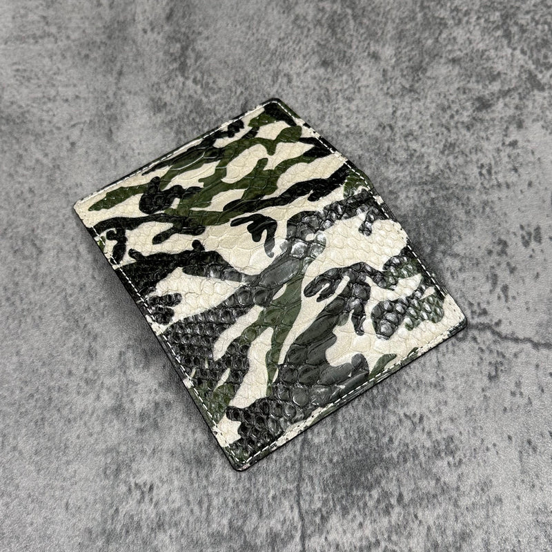 パイソン カード入れ 8210 - CAMO GREEN/カモグリーン
