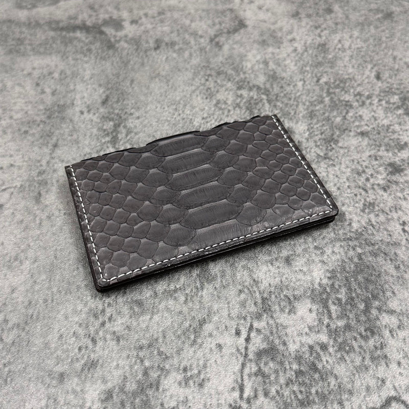 パイソン カード入れ 8210- GRAPHITE/グラファイト