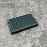 パイソン カード入れ 8210- GREEN/グリーン
