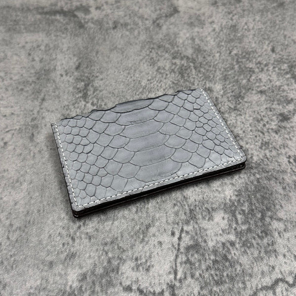 パイソン カード入れ 8210- GREY/グレー