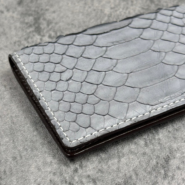 パイソン カード入れ 8210- GREY/グレー