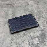 パイソン カード入れ 8210- NAVY/ネイビー