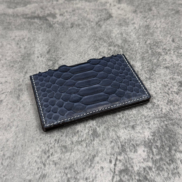 パイソン カード入れ 8210- NAVY/ネイビー