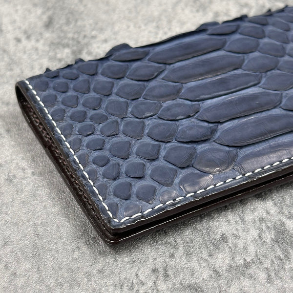 パイソン カード入れ 8210- NAVY/ネイビー