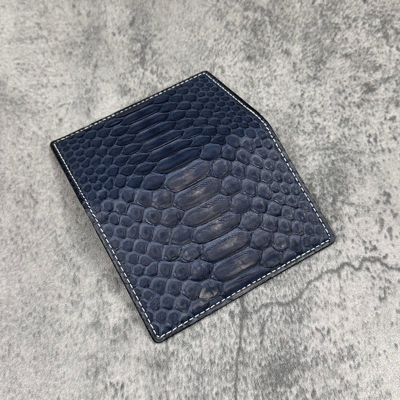 パイソン カード入れ 8210- NAVY/ネイビー