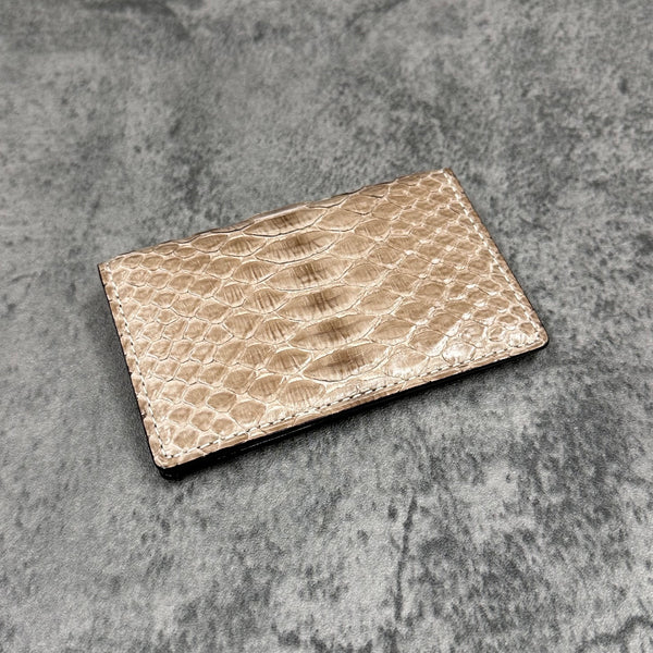 パイソン カード入れ 8210- TAUPE/トープ