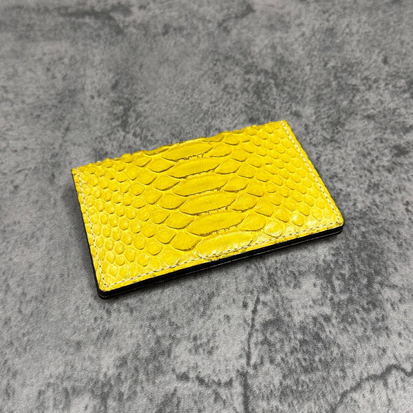 パイソン カード入れ 8210 - G.YELLOW/グロスイエロー