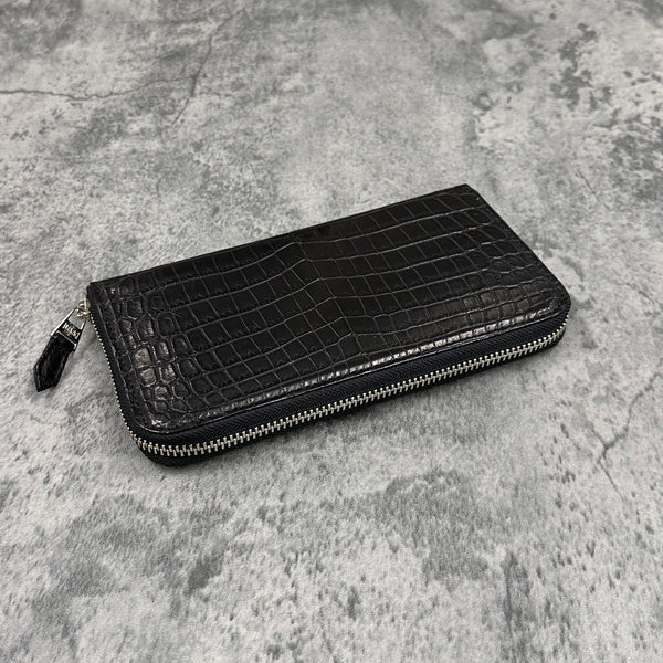 クロコダイル 長財布 8211 - BLACK/ブラック