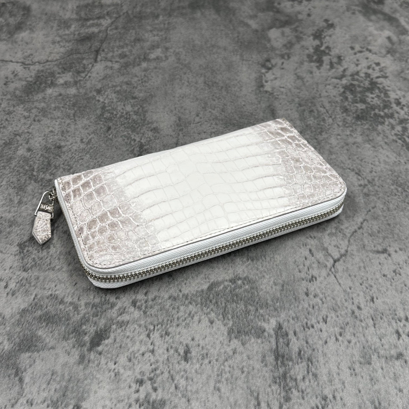 クロコダイル長財布 ラウンドファスナー メンズ レディース 本革