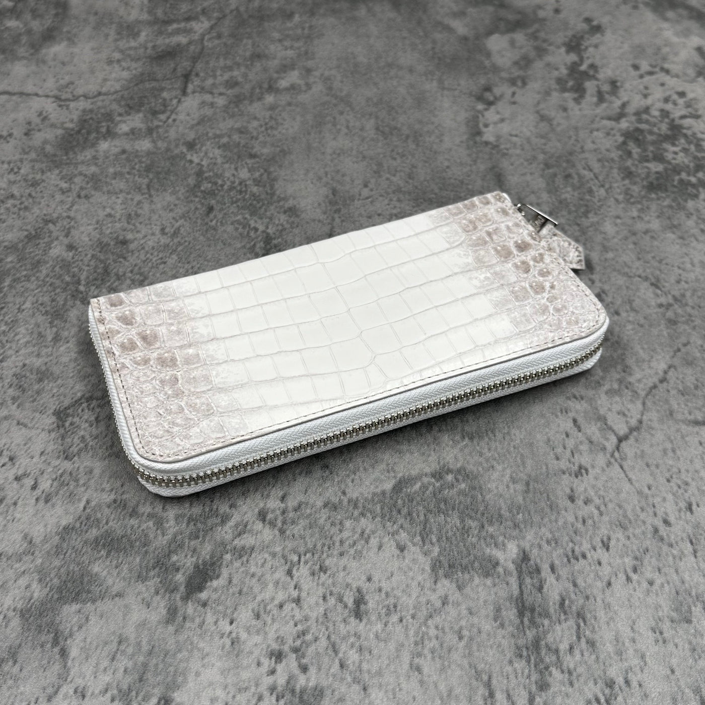 クロコダイル長財布 ラウンドファスナー メンズ レディース 本革