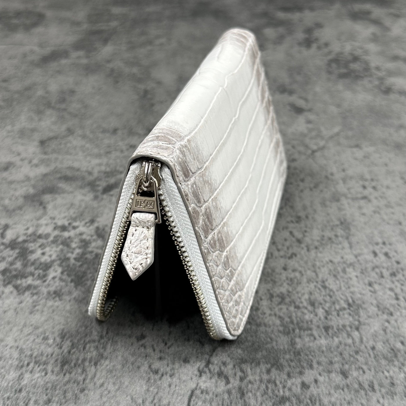 クロコダイル長財布 ラウンドファスナー メンズ レディース 本革