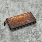 手染めの長財布