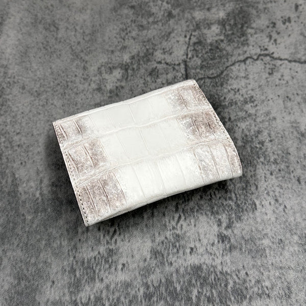 クロコダイル 三つ折り財布 8213 - NATURAL/ナチュラル