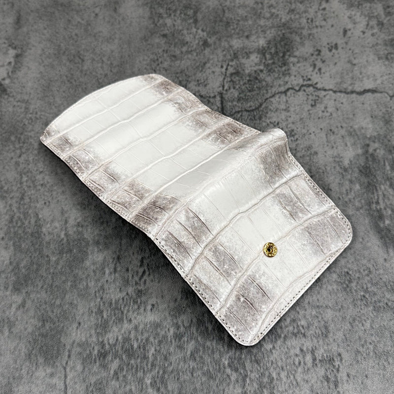 クロコダイル 三つ折り財布 8213 - NATURAL/ナチュラル