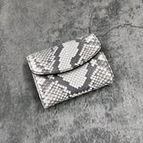 パイソン 三つ折り財布 8214 - M.NATURAL/マットナチュラル